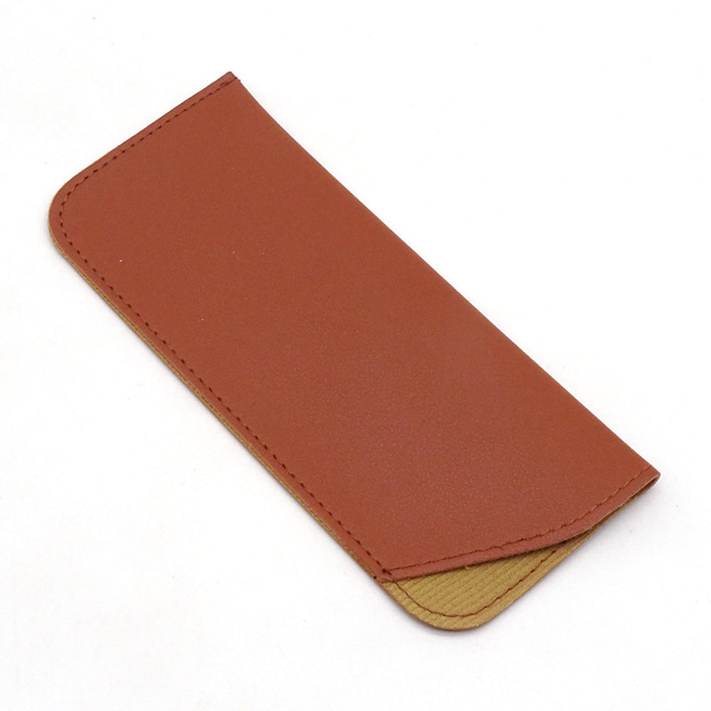 Techsuit - Glasses Case (ETSP7) - Slim Design, 175 x 75mm - Brown