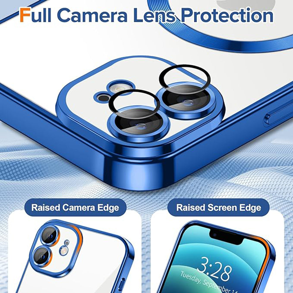 Techsuit - Luxury Crystal MagSafe - iPhone 12 - Deep Blue