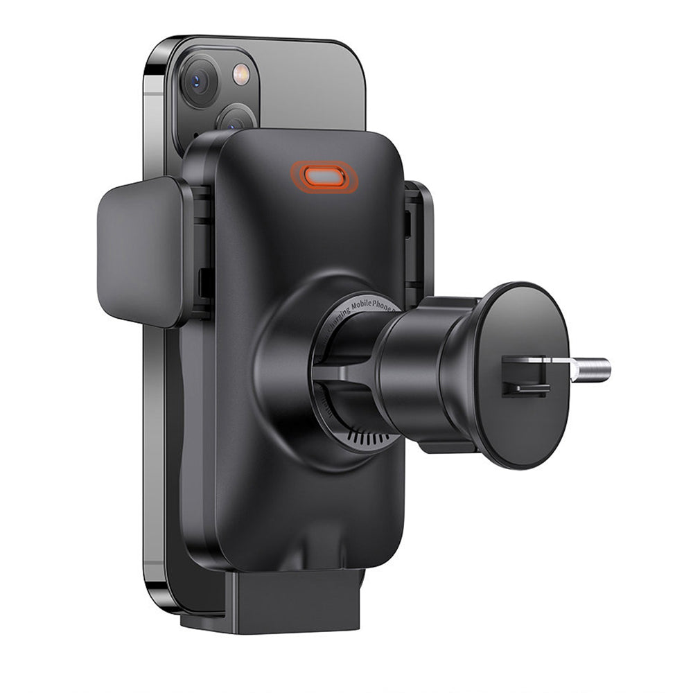 Baseus - Car Holder with Wireless Charging Wisdom Alignment (CGZX000001) - for Air Vent, 15W - Black