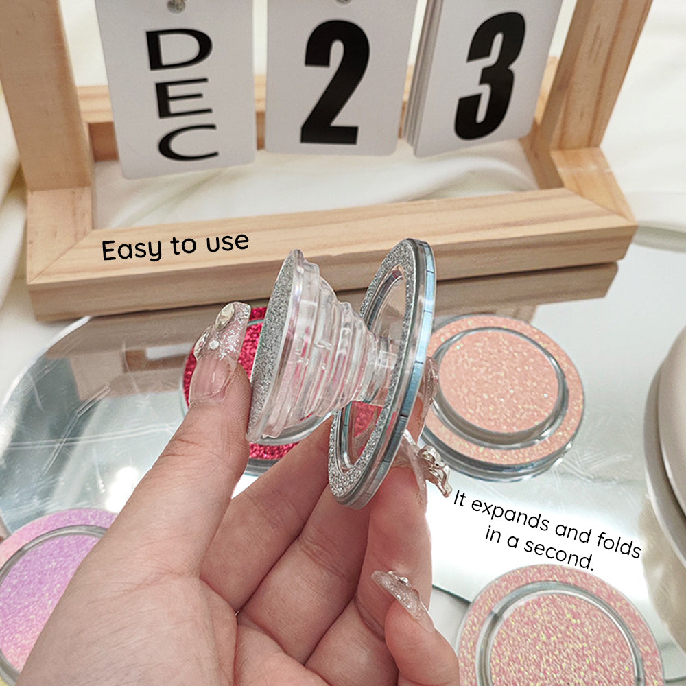 Techsuit - MagSafe Phone Ring (MPR1) - Round Shape, Polycarbonate - Peach