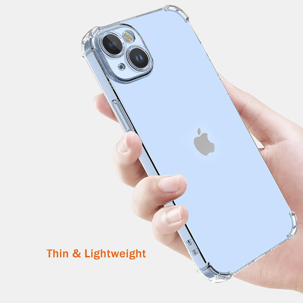 Techsuit - Shockproof Clear Silicone - Oppo Reno11 F - Clear