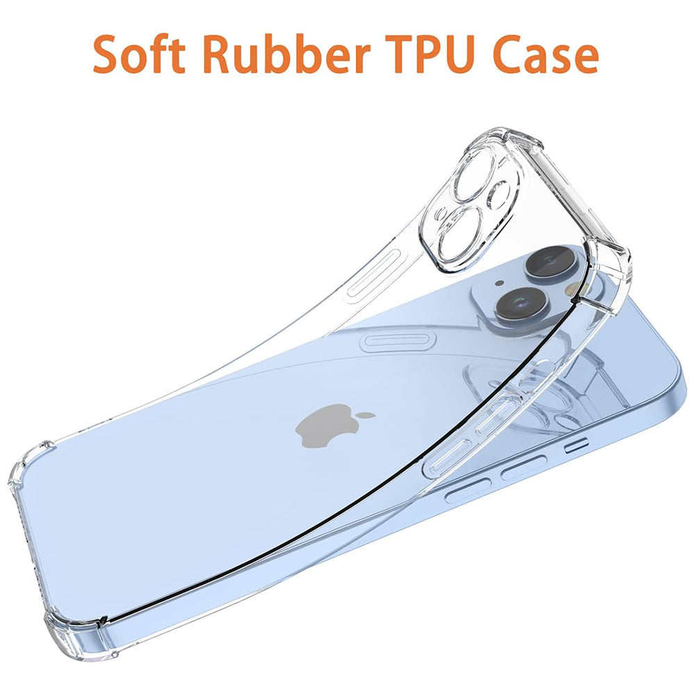 Techsuit - Shockproof Clear Silicone - Oppo Reno11 F - Clear