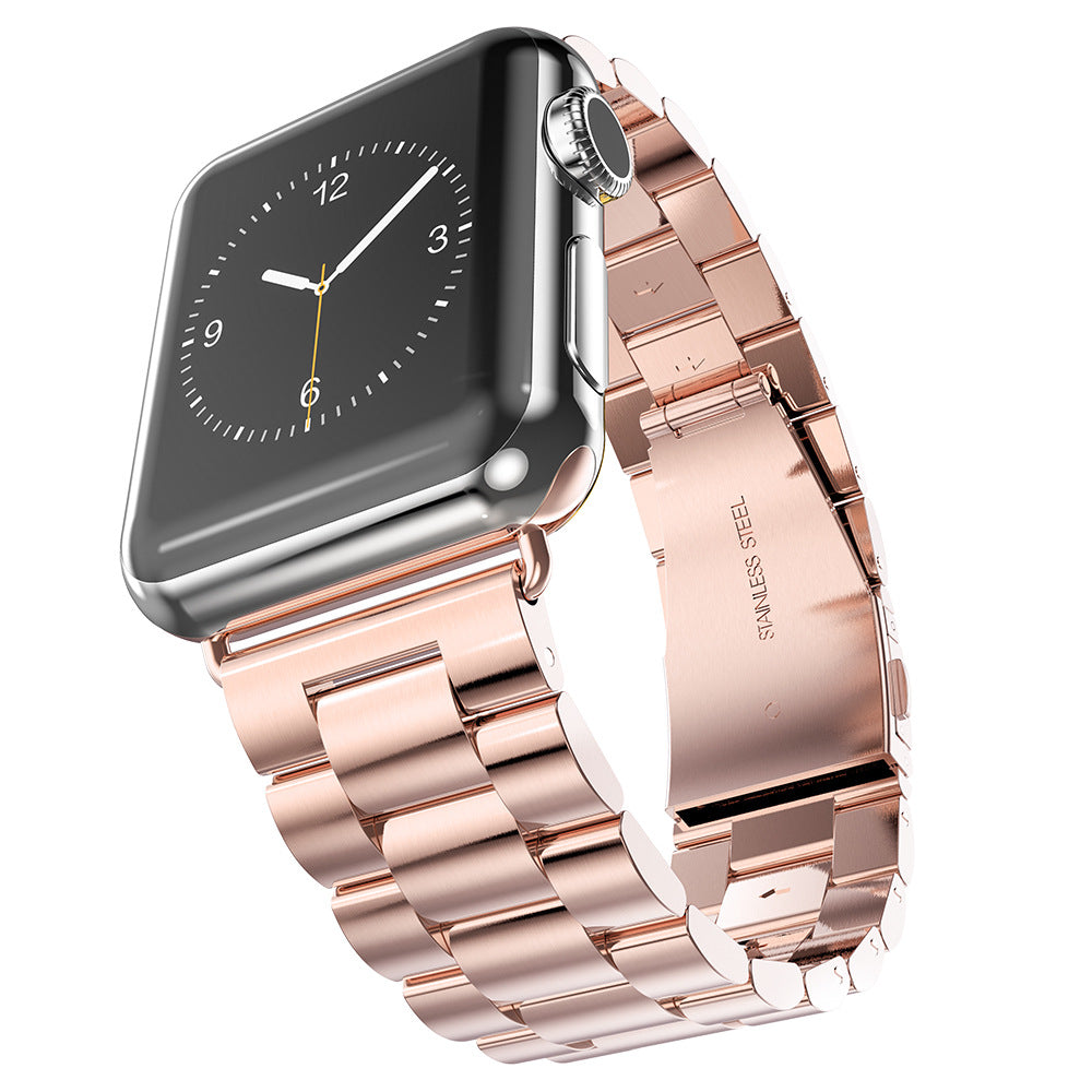Techsuit - Watchband (W036) - Apple Watch 1/2/3/4/5/6/7/8/9/10/11/SE/SE 2/SE 3/Ultra/Ultra 2/Ultra 3 (42/44/45/46/49mm) - Pink