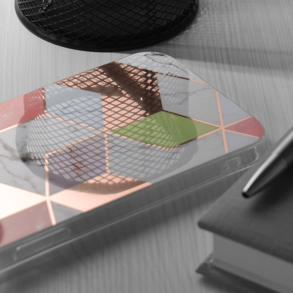 Techsuit - Marble Series - Honor Magic6 Lite - Purple Hex