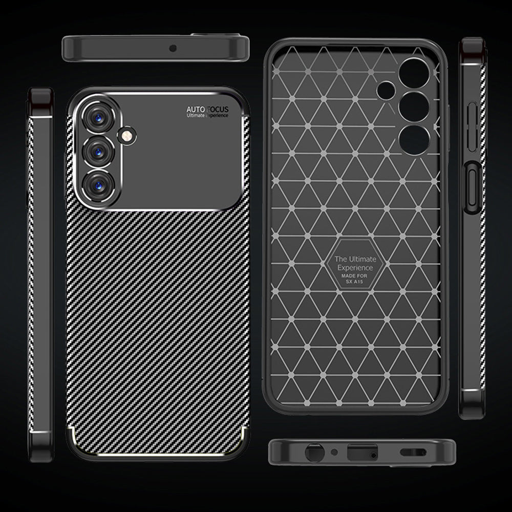 Techsuit - CarbonFiber - Galaxy A25 5G - Black