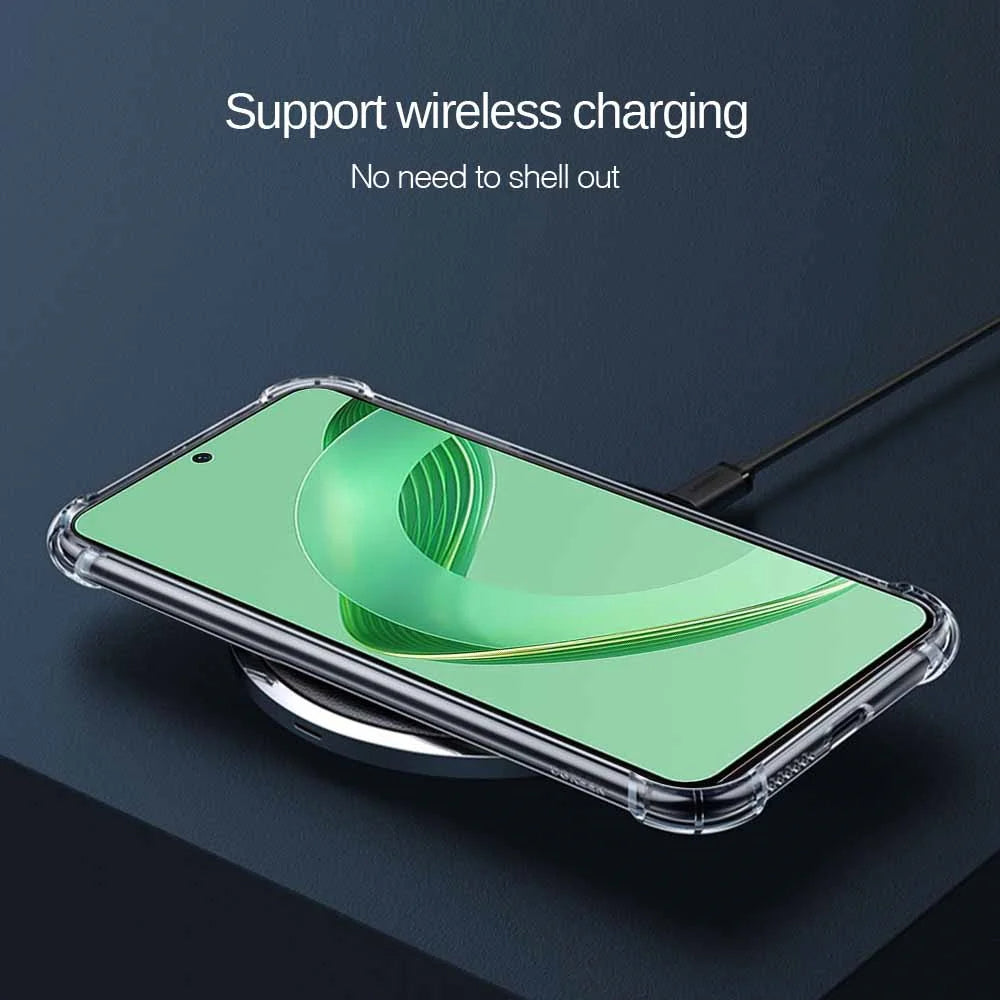 Techsuit - Shockproof Clear Silicone - Huawei nova 11 SE / 12 SE - Clear