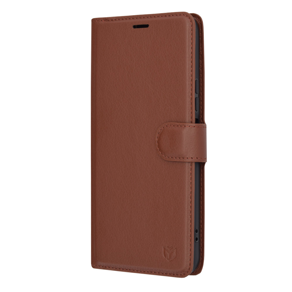 Techsuit - Leather Folio - Honor X8a - Brown