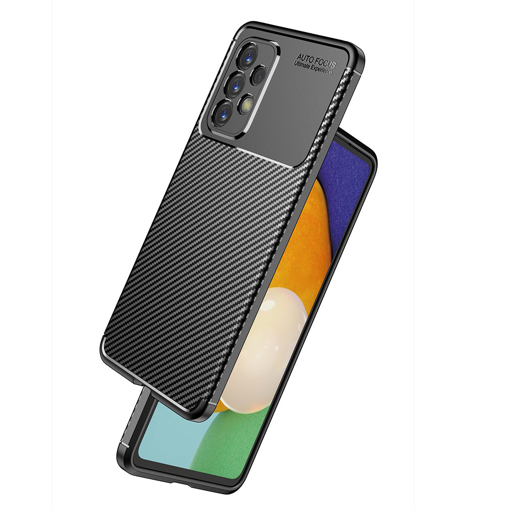 Techsuit - CarbonFiber - Galaxy A53 5G - Black