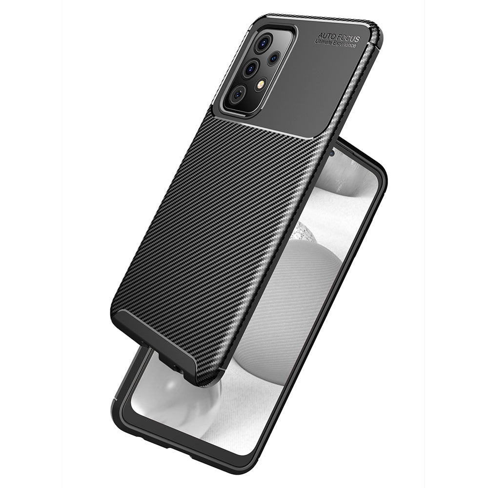 Techsuit - CarbonFiber - Galaxy A52 4G / A52 5G / A52s 5G - Black