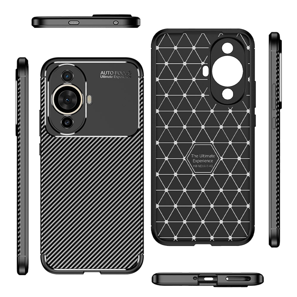 Techsuit - CarbonFiber - Huawei nova 11 / nova 12s - Black