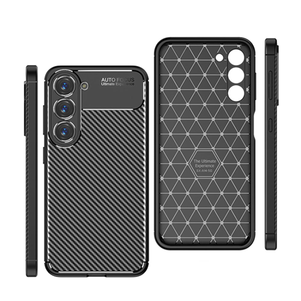 Techsuit - CarbonFiber - Galaxy S23 - Black