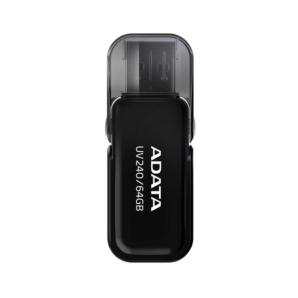 Adata - Memory Stick UV240 (AUV240-32G-RBK) - USB 2.0 FlashDrive, 32GB - Black