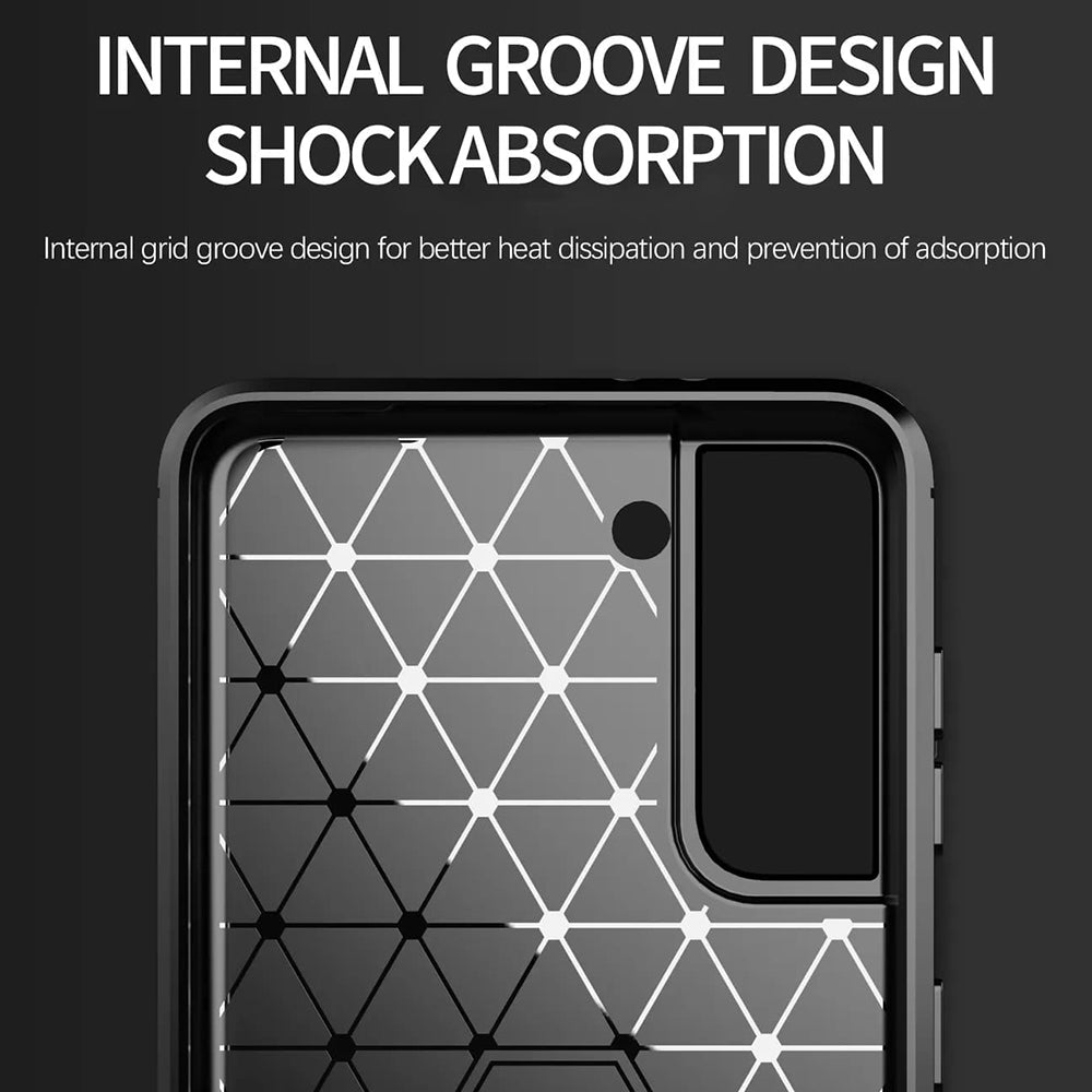 Techsuit - Carbon Silicone - Galaxy S20 FE / S20 FE 5G - Blue