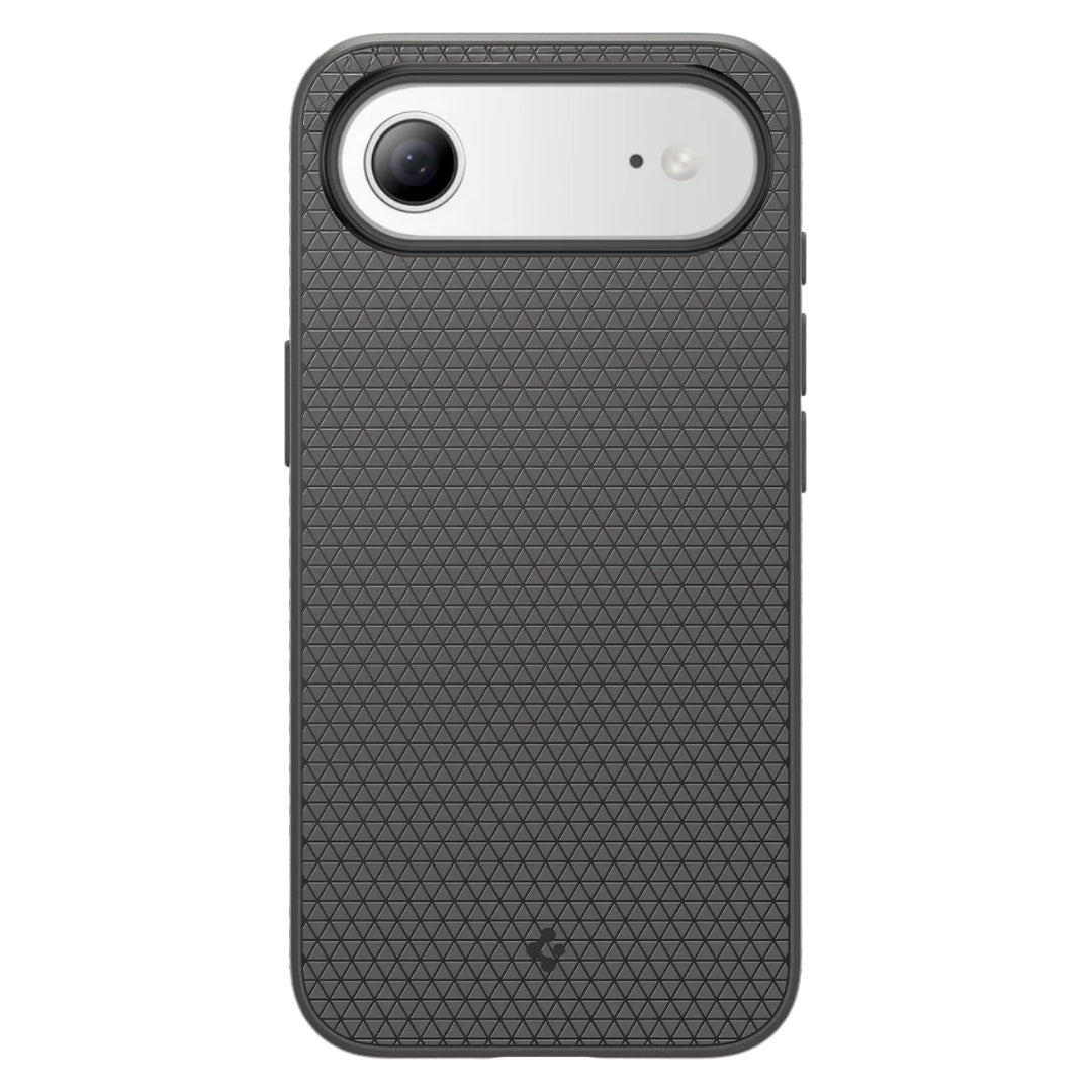 Spigen Liquid Air Back Cover Σιλικόνης Matte Black iPhone Air - Γκρί