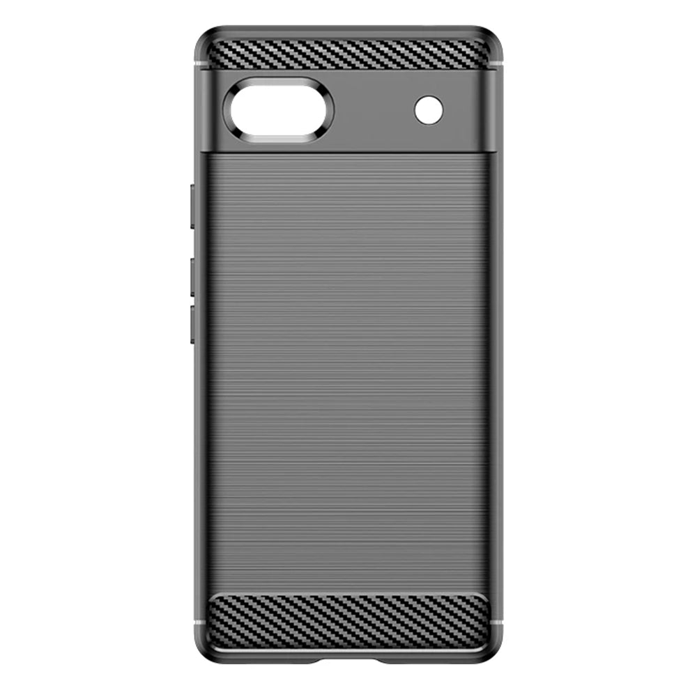 Techsuit - Carbon Silicone - Google Pixel 6a - Black