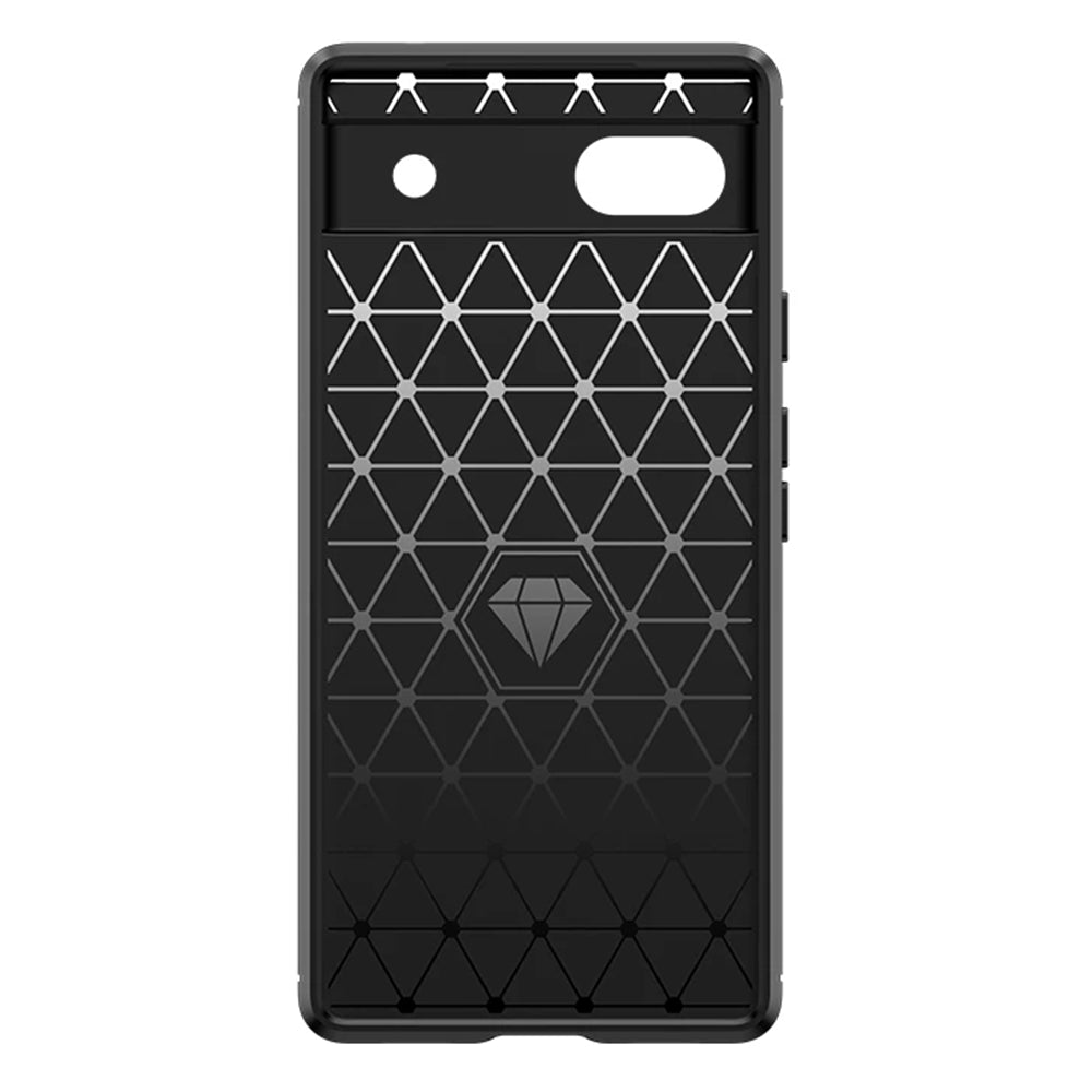Techsuit - Carbon Silicone - Google Pixel 6a - Black