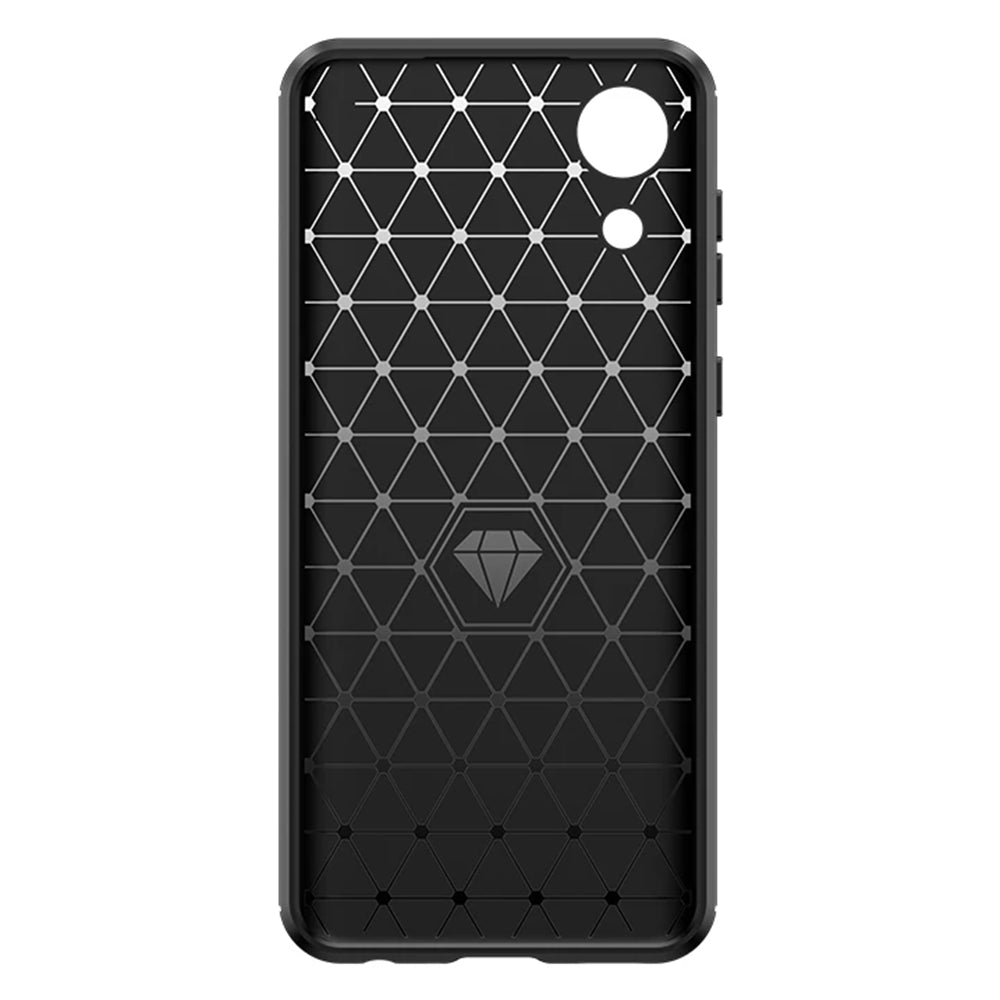 Techsuit - Carbon Silicone - Galaxy A03 Core - Black