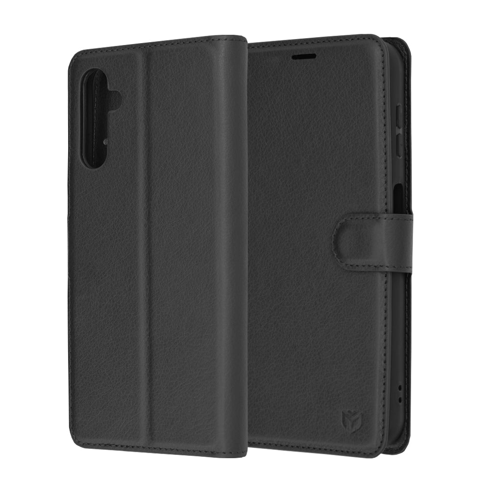 Techsuit - Leather Folio - Galaxy A14 4G / A14 5G - Black