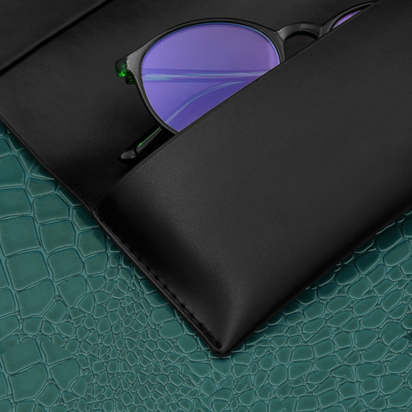 Techsuit - Glasses Case (TRGC-02) - 170 x 80 x 35mm - Black