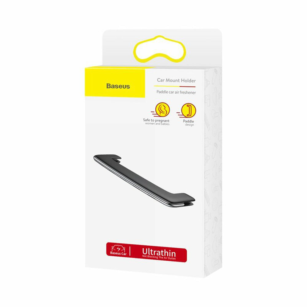 Baseus - Car Air Freshener Paddle Ultrathin (SUXUN-BP0S) - for Air Ventilation Grille - Silver