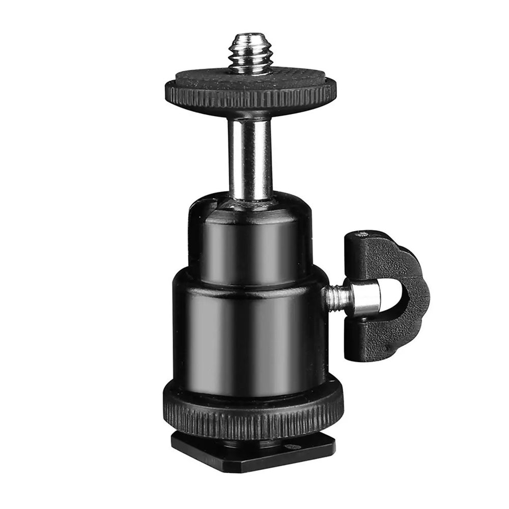 Techsuit - Swivel Junnx (BH-2) - for GoPro Action Camera, Adjustable,  Tripods, with 1/4" Screw Compatibility - Black