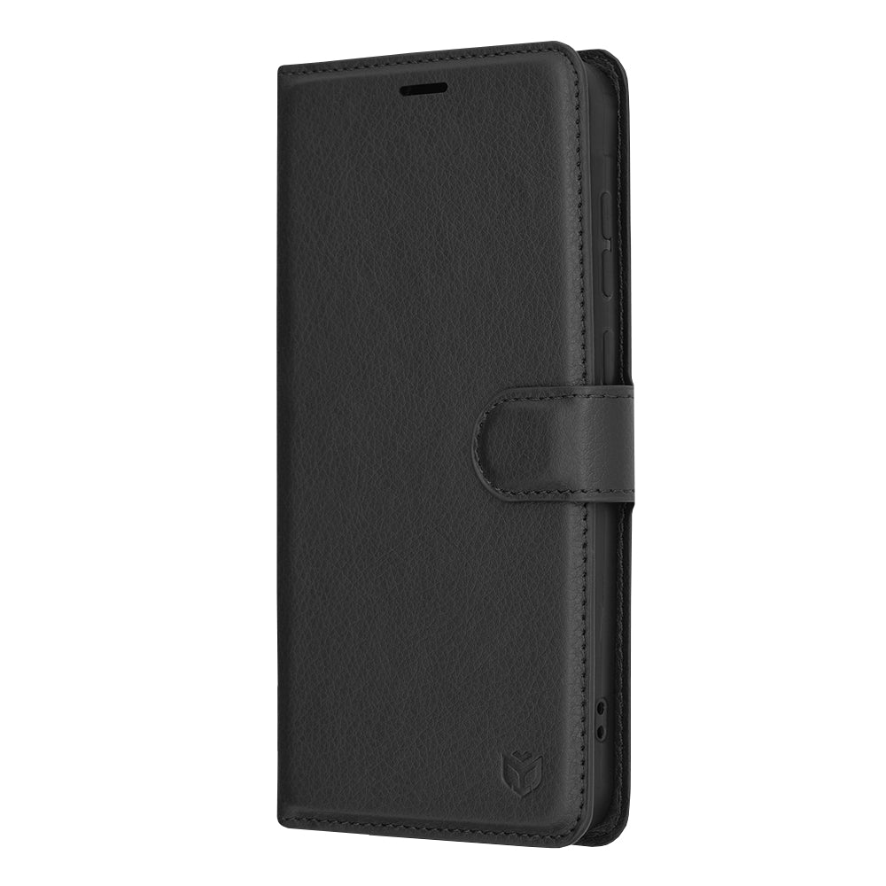 Techsuit - Leather Folio - Galaxy A55 5G - Black