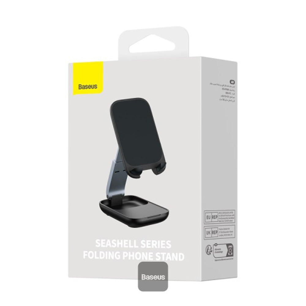 Baseus - Desk Holder Seashell Series (B10551500111-00) - Foldable, Height Adjustable - Cluster Black