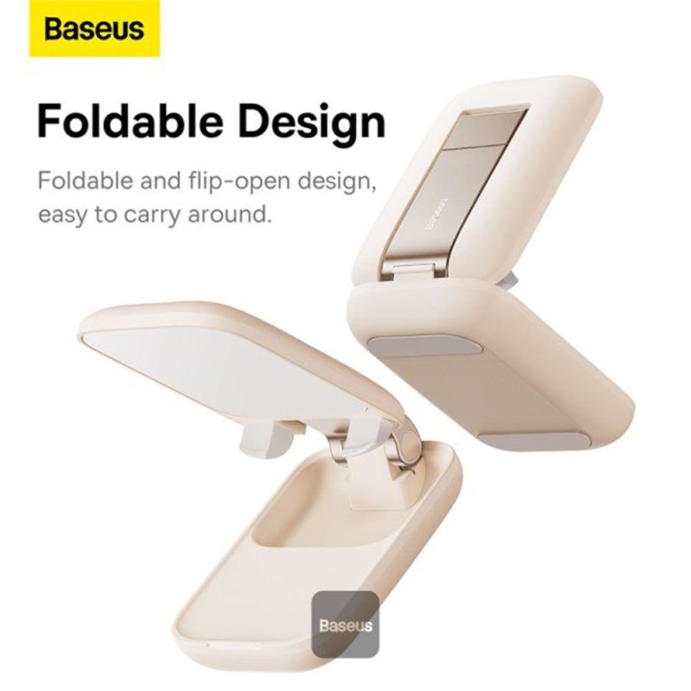 Baseus - Desk Holder Seashell Series (B10551500411-00) - Foldable, Height Adjustable - Baby Pink