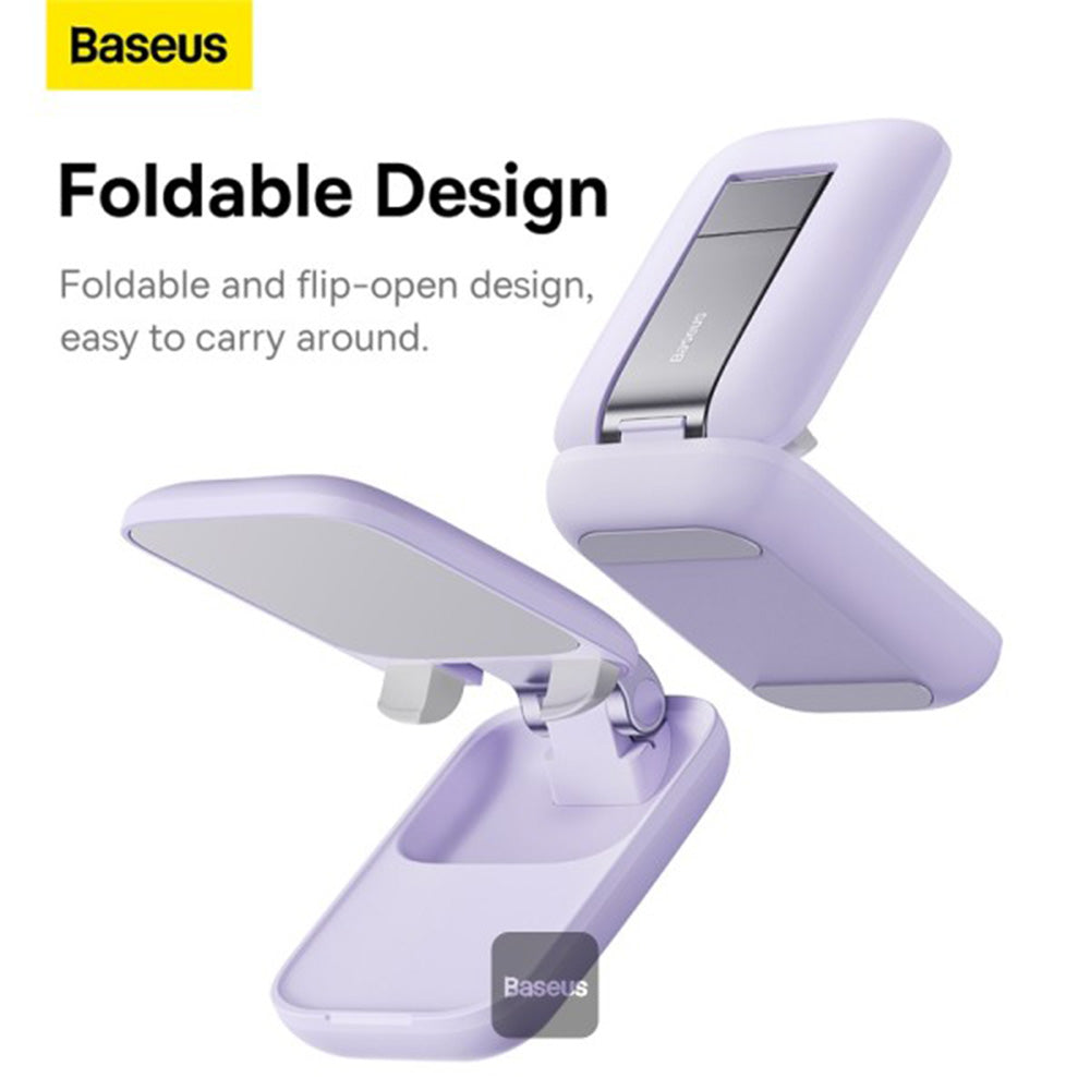 Baseus - Desk Holder Seashell Series (B10551500511-00) - Foldable, Height Adjustable - Purple