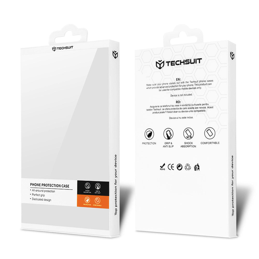 Techsuit - Luxury Crystal MagSafe - Galaxy S22 Ultra 5G - Silver