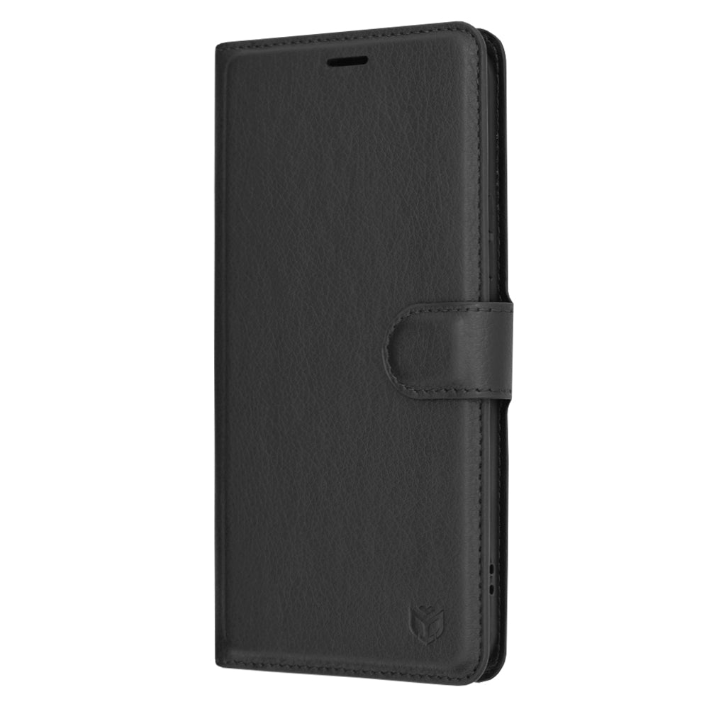 Techsuit - Leather Folio - Galaxy A54 - Black