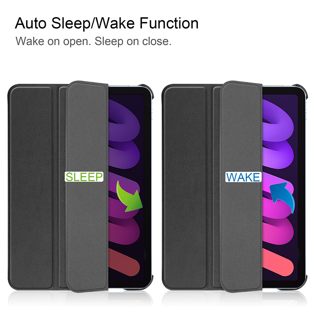 Techsuit - FoldPro - Apple iPad Mini 6 (2021) / mini 7 (2024) - Black