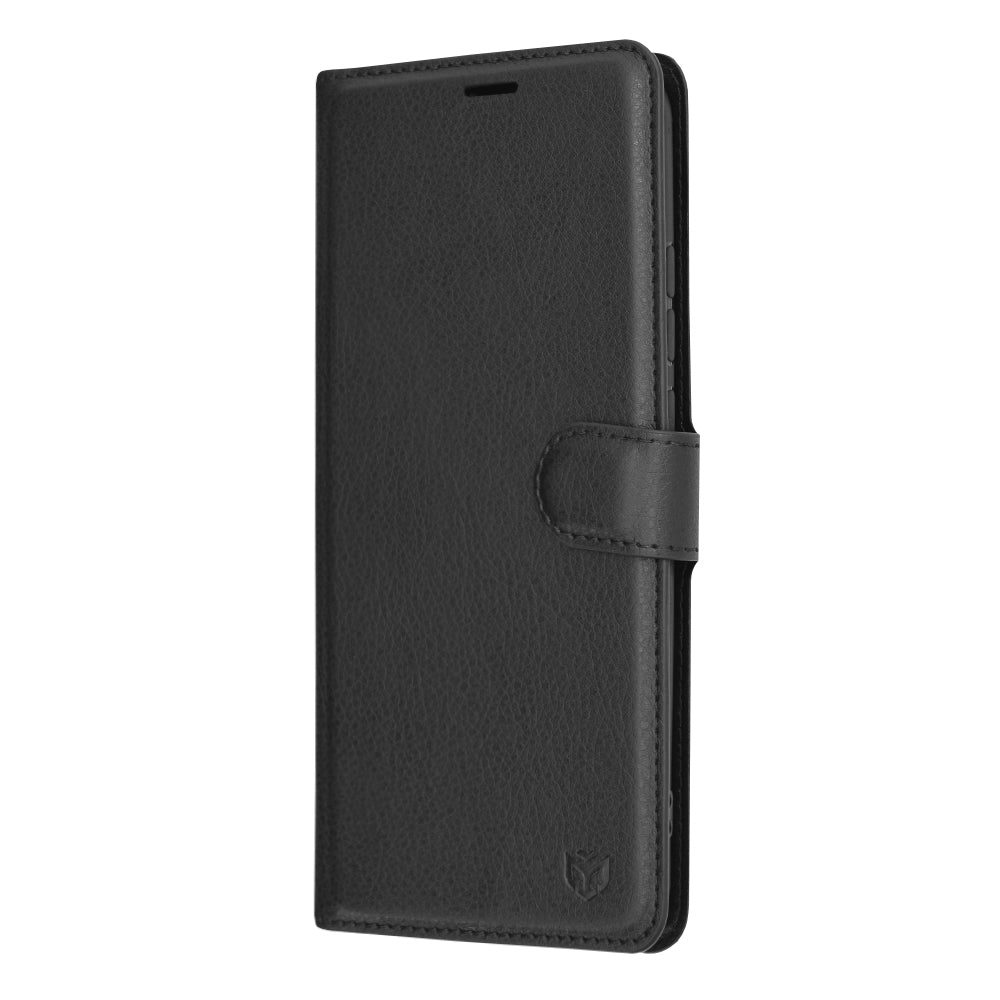 Techsuit - Leather Folio - Xiaomi Redmi 9C / Redmi 9C NFC - Black