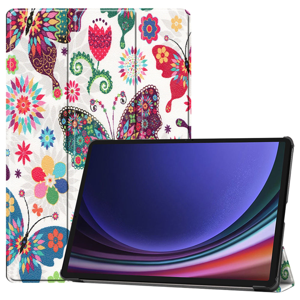 Techsuit - FoldPro - Samsung Galaxy Tab S9 / S9 FE / S10 FE / S10 Lite - Butterfly