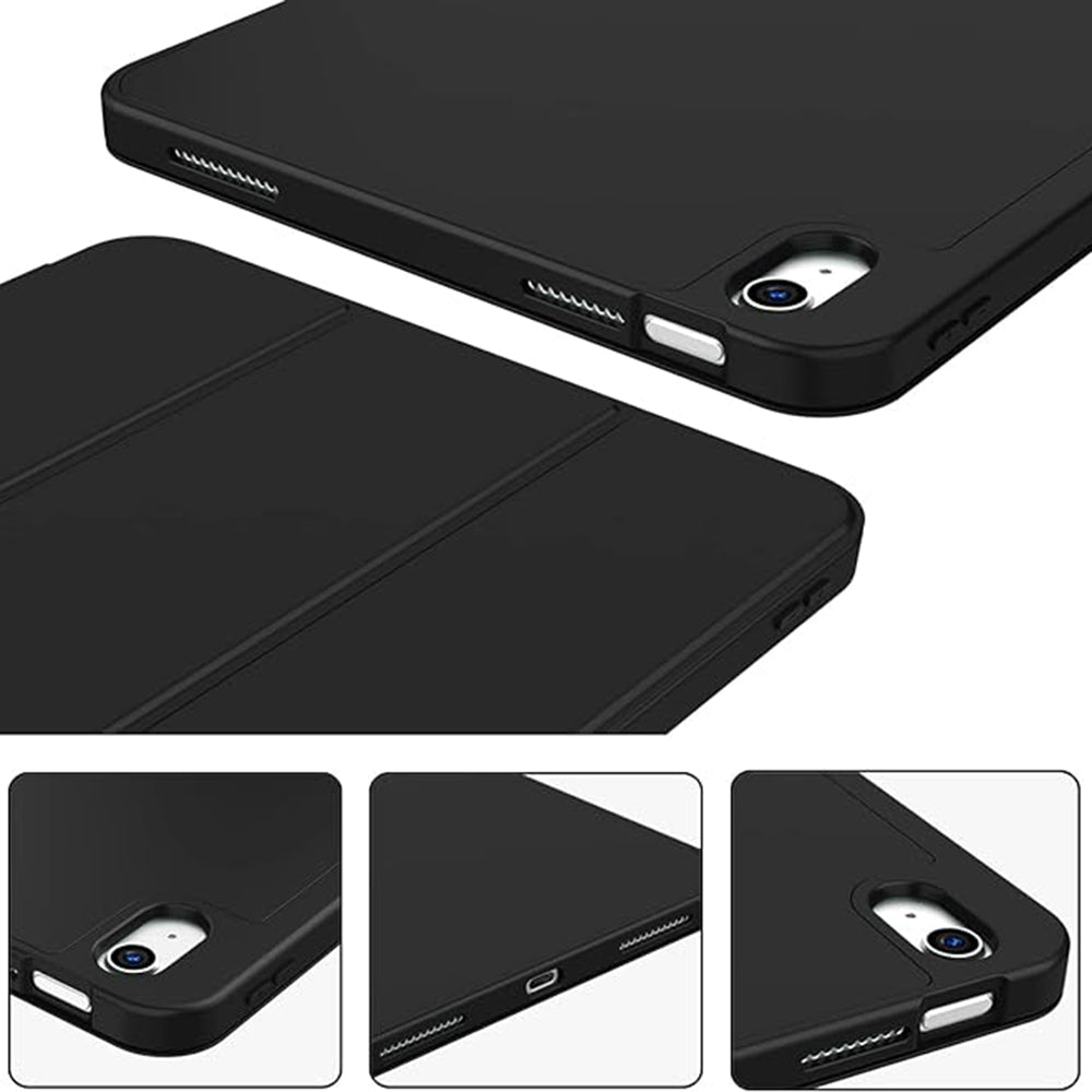 Techsuit - Flex Trifold (with Pencil Holder) - iPad 10 (2022) 10.9 / 11 (2025) - Black