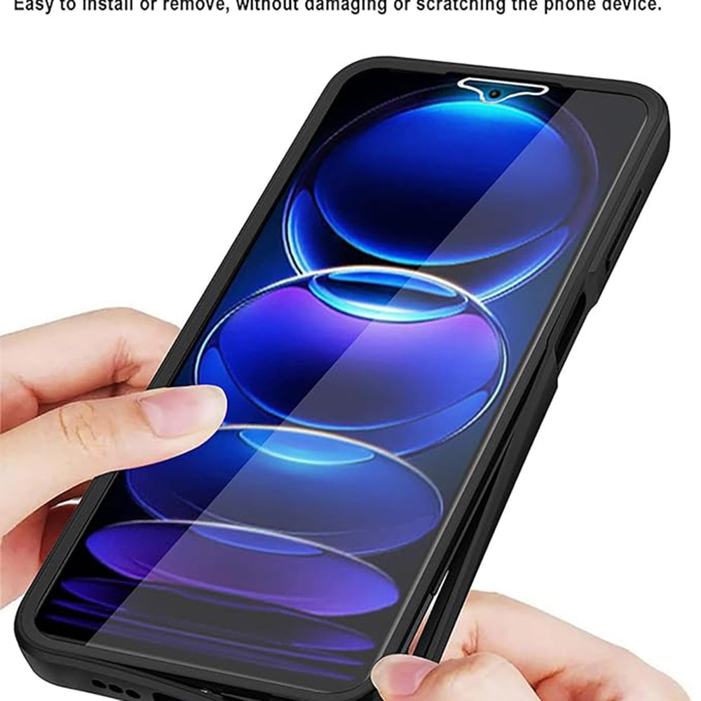 Techsuit - ColorVerse 360 Series + Screen Protector - Oppo A79 5G / OnePlus Nord N30 SE - Black