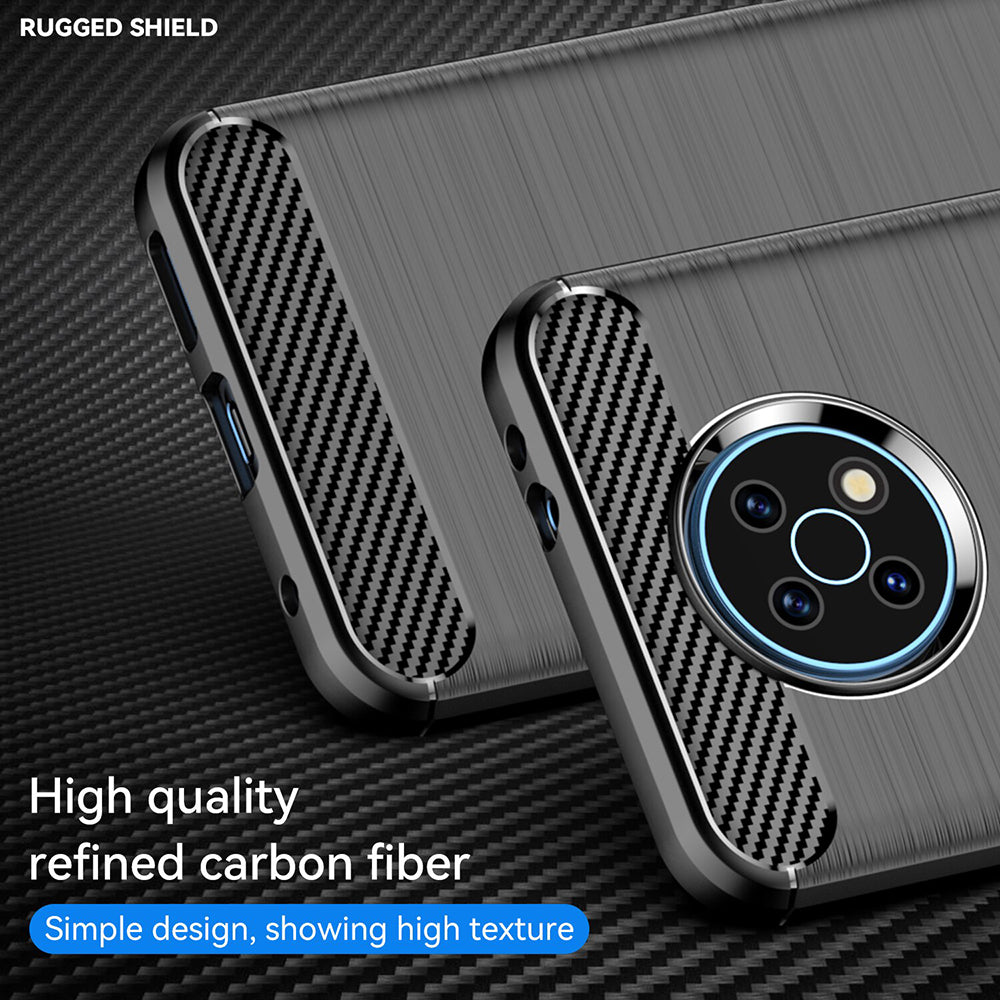 Techsuit - Carbon Silicone - Nokia G50 - Black