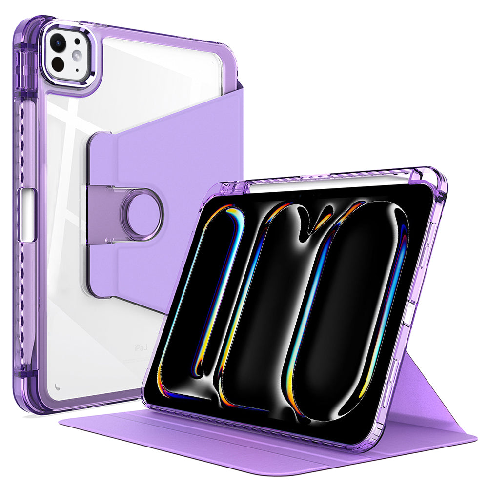 Techsuit - Crystal Vision - iPad Pro 11 (2024) / iPad Pro 11 (2025) - Purple