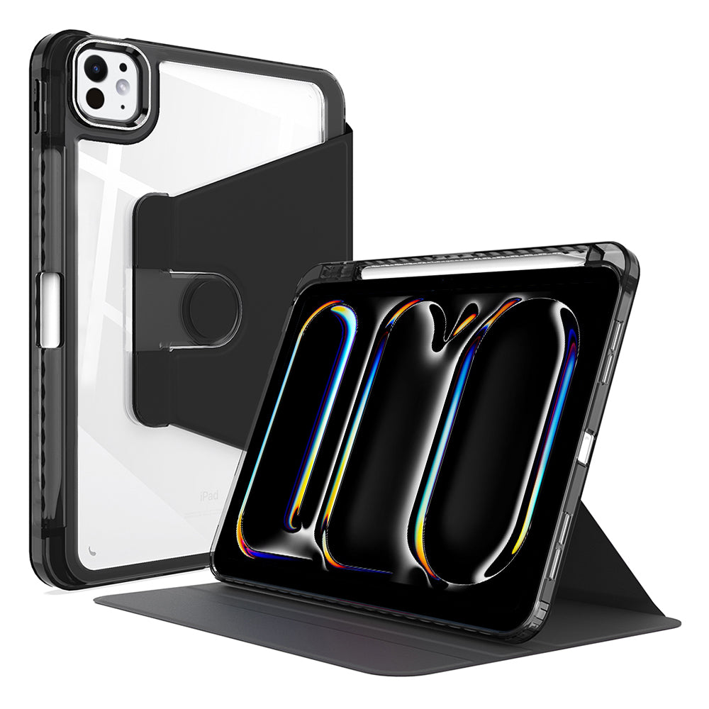 Techsuit - Crystal Vision - iPad Pro 11 (2024) / iPad Pro 11 (2025) - Black