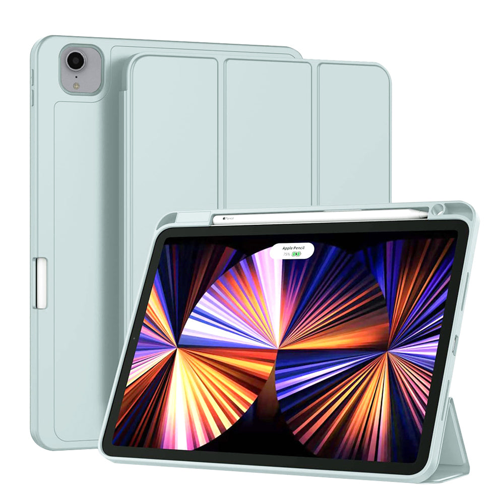 Techsuit - Flex Trifold (with Pencil Holder) - iPad Pro 11 (2018 / 2020 / 2021 / 2022) - Sky Blue