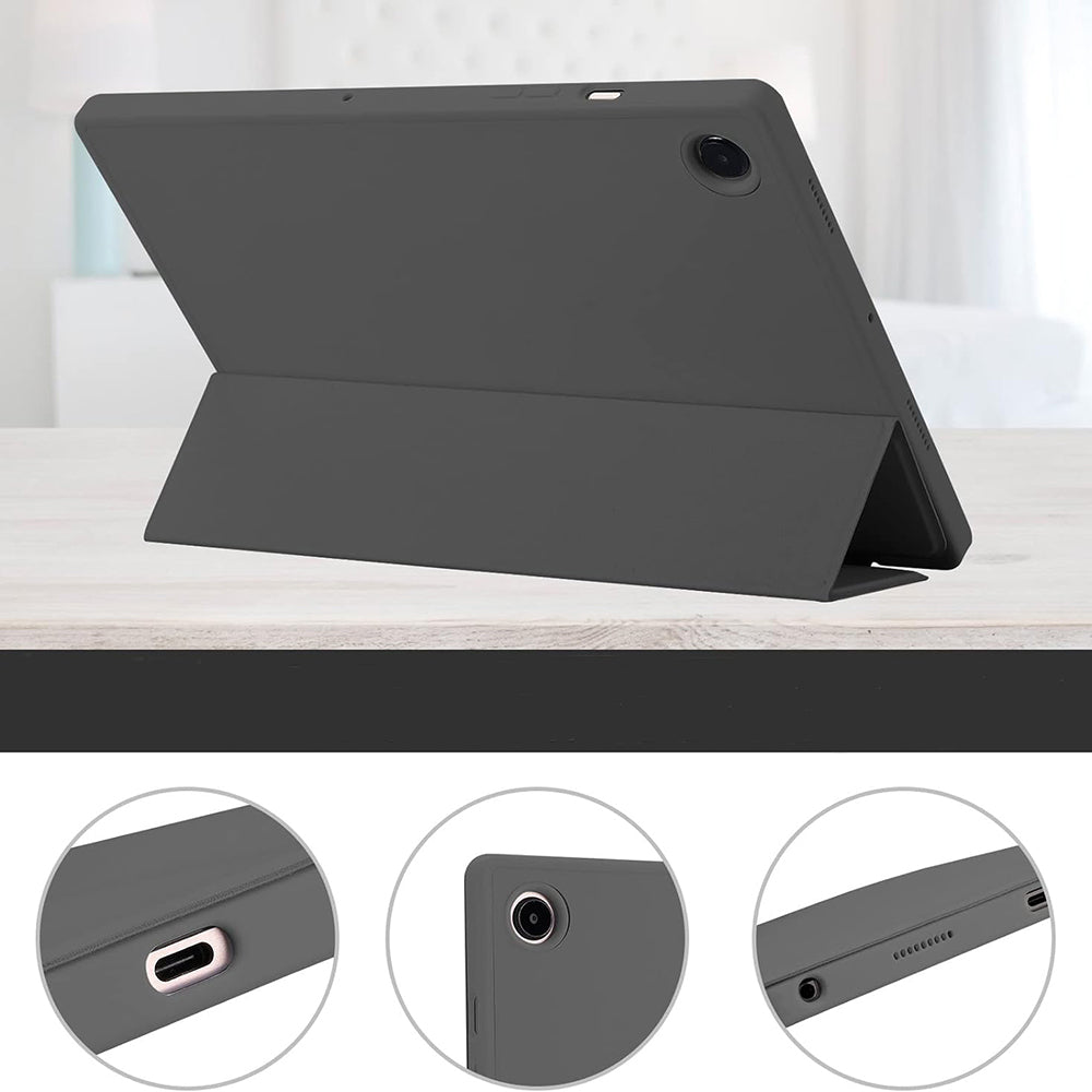 Techsuit - Flex Trifold (with Pencil Holder) - Galaxy Tab A8 10.5 (2021) - Matcha Green