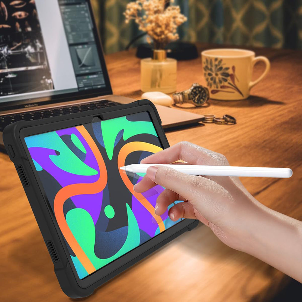 Techsuit - Rugged TabShell + Screen Protector - Lenovo Tab M11 - Black