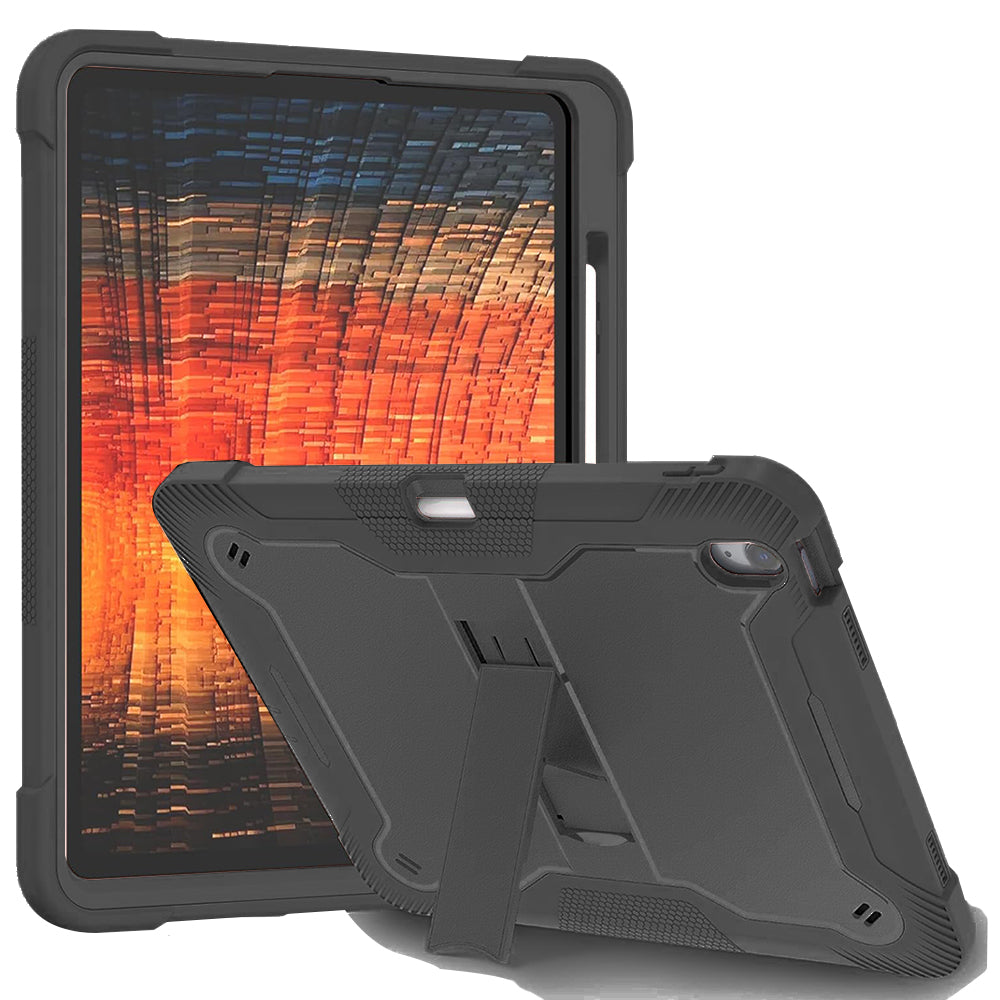 Techsuit - Rugged TabShell + Screen Protector - iPad Air 13 (2024) / Air 13 (2025) - Black