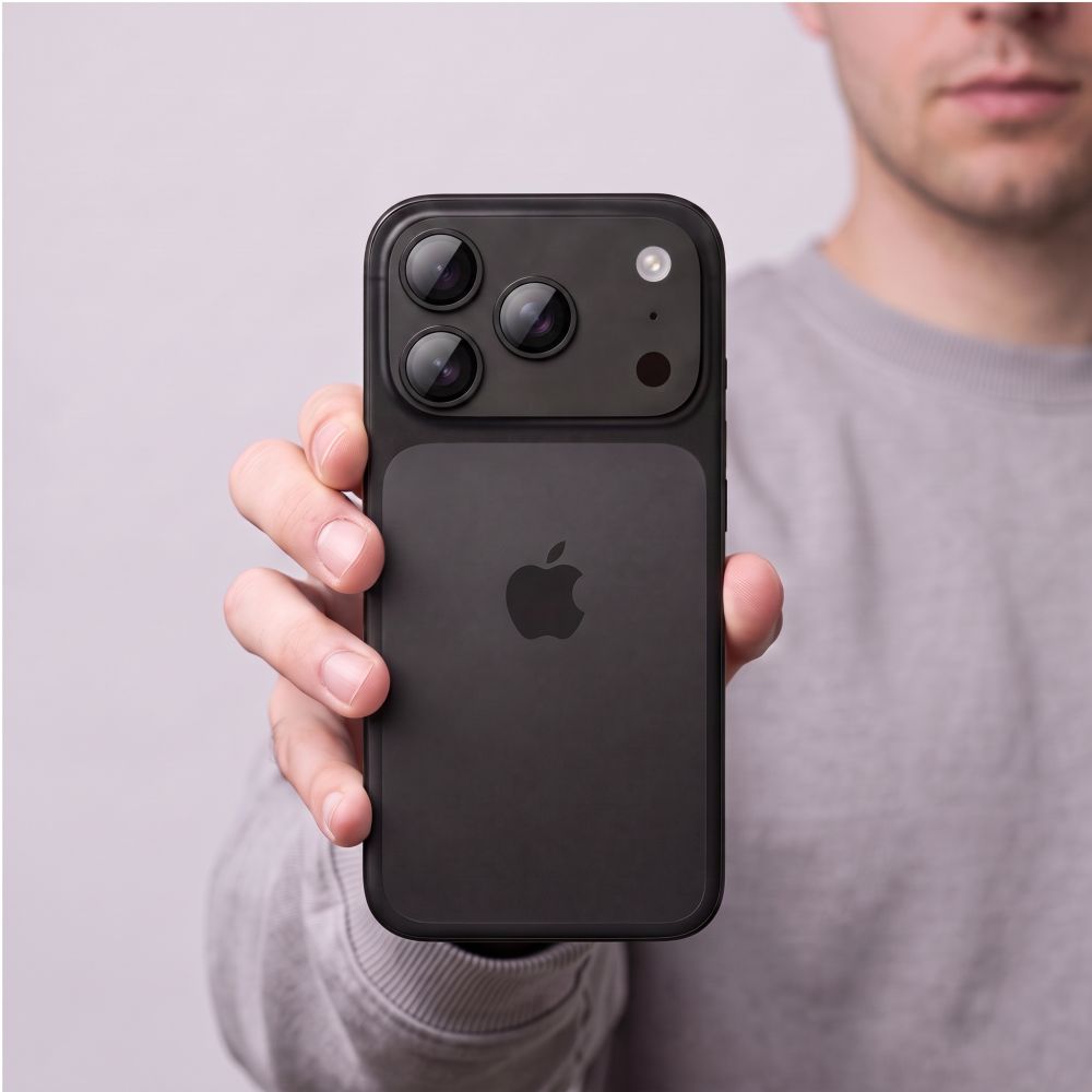 Tech-Protect Camfull Fit+ Προστατευτικό Κάμερας για iPhone 17 Pro Max - Phone 18 Pro Max - Μαύρο