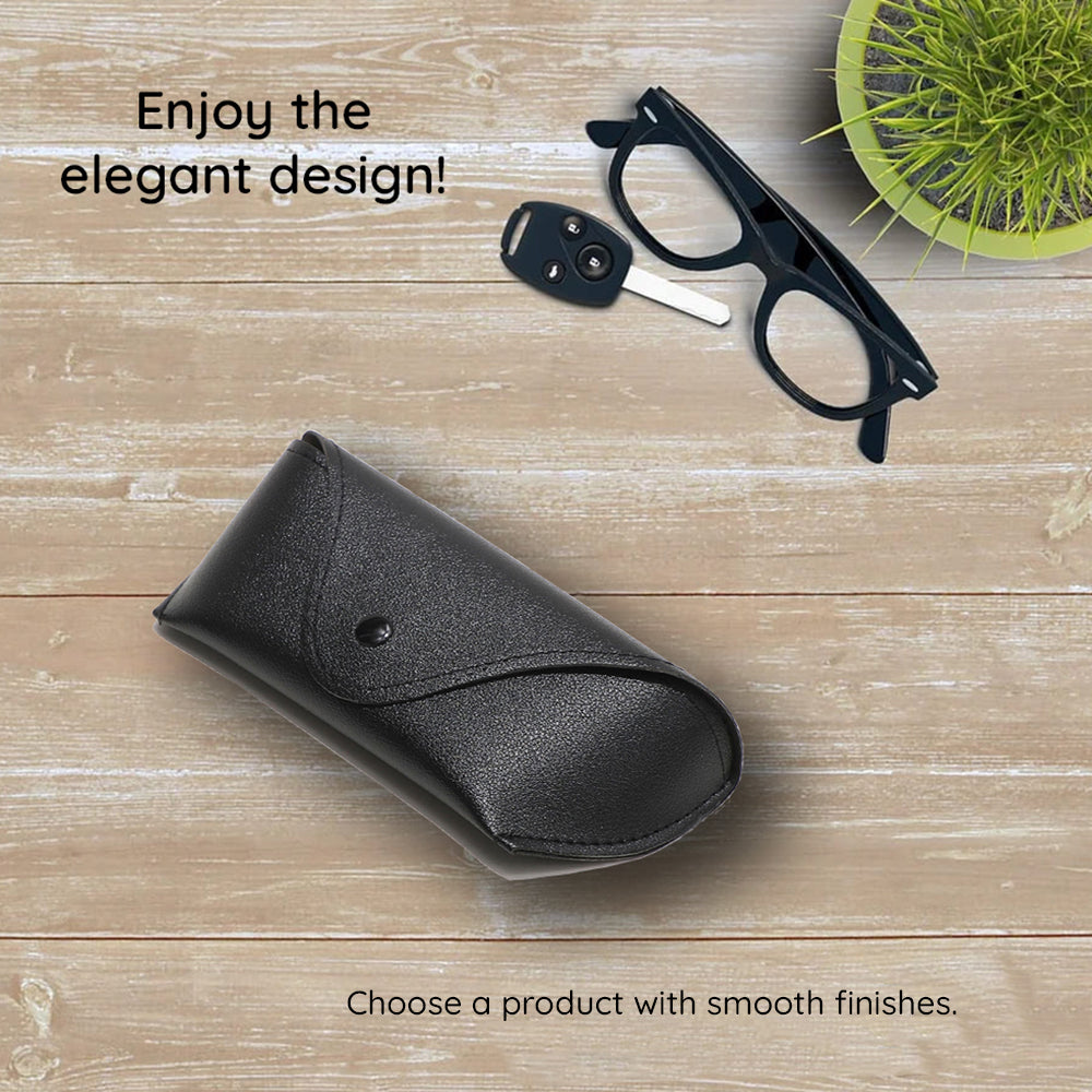 Techsuit - Glasses Case (ETPU3) - Eco Leather, 167 x 70 x 40mm - Pink