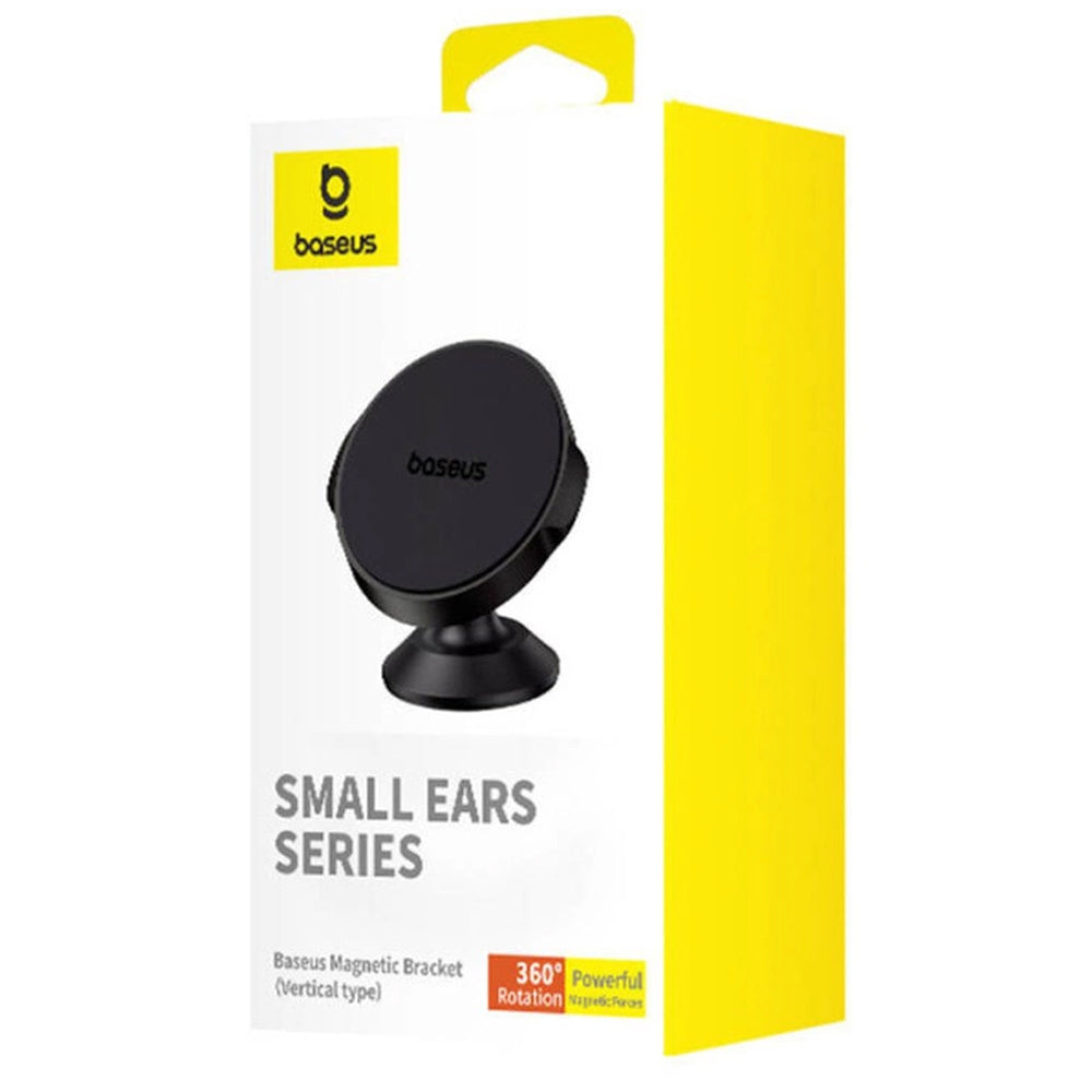 Baseus - Car Holder Small Ears (C40141403113-00) - Magnetic Grip, for Dashboard - Cluster Black