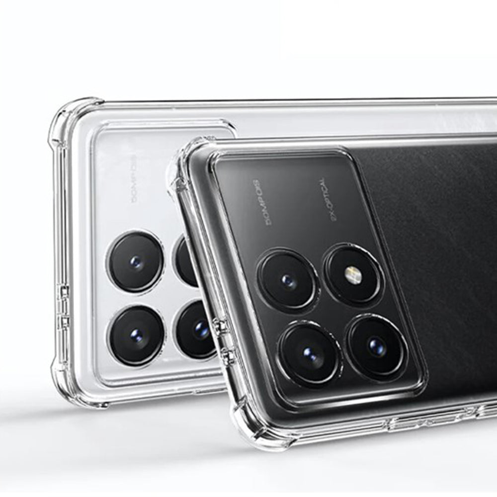 Techsuit - Shockproof Clear Silicone - Xiaomi Poco F6 Pro - Clear