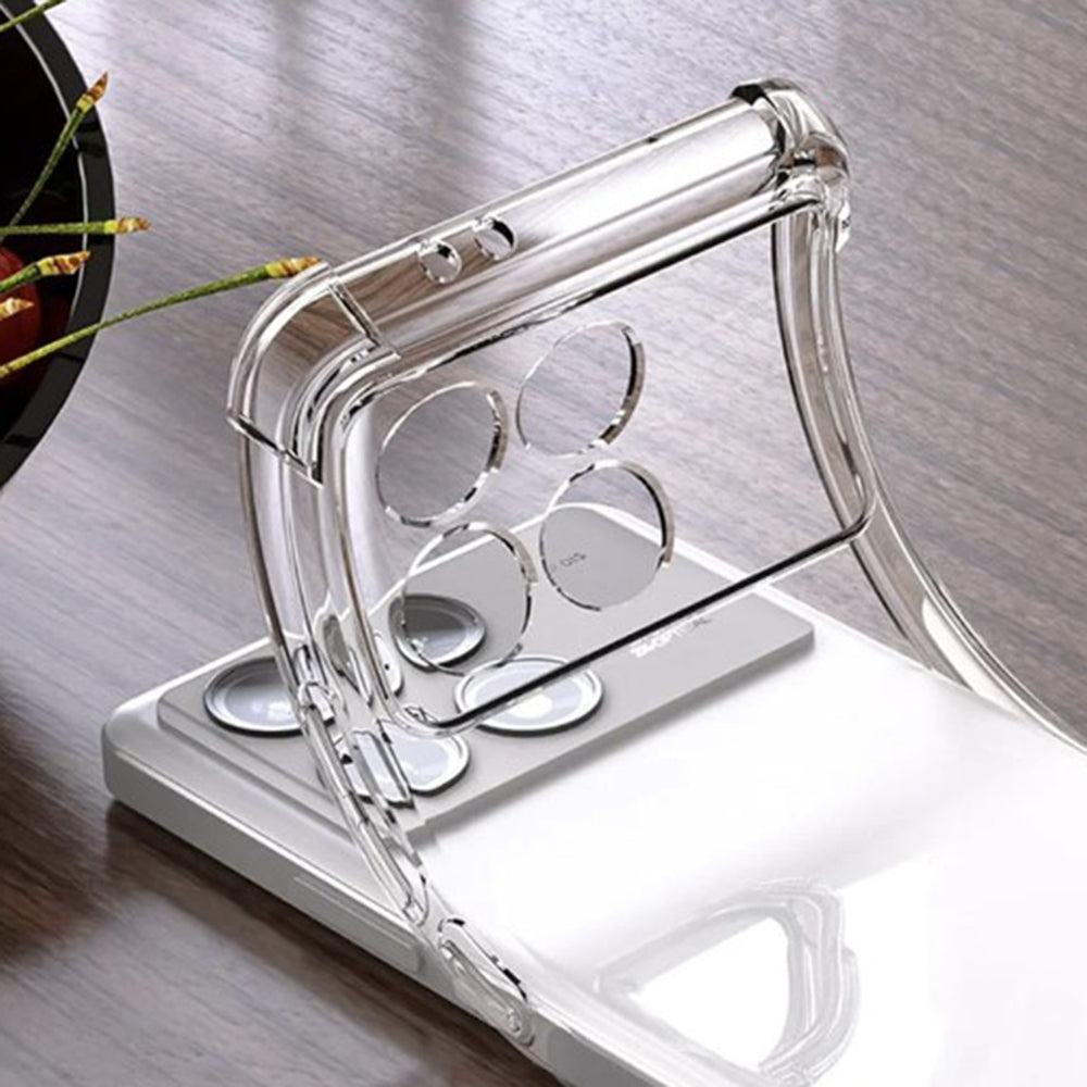 Techsuit - Shockproof Clear Silicone - Xiaomi Poco F6 Pro - Clear