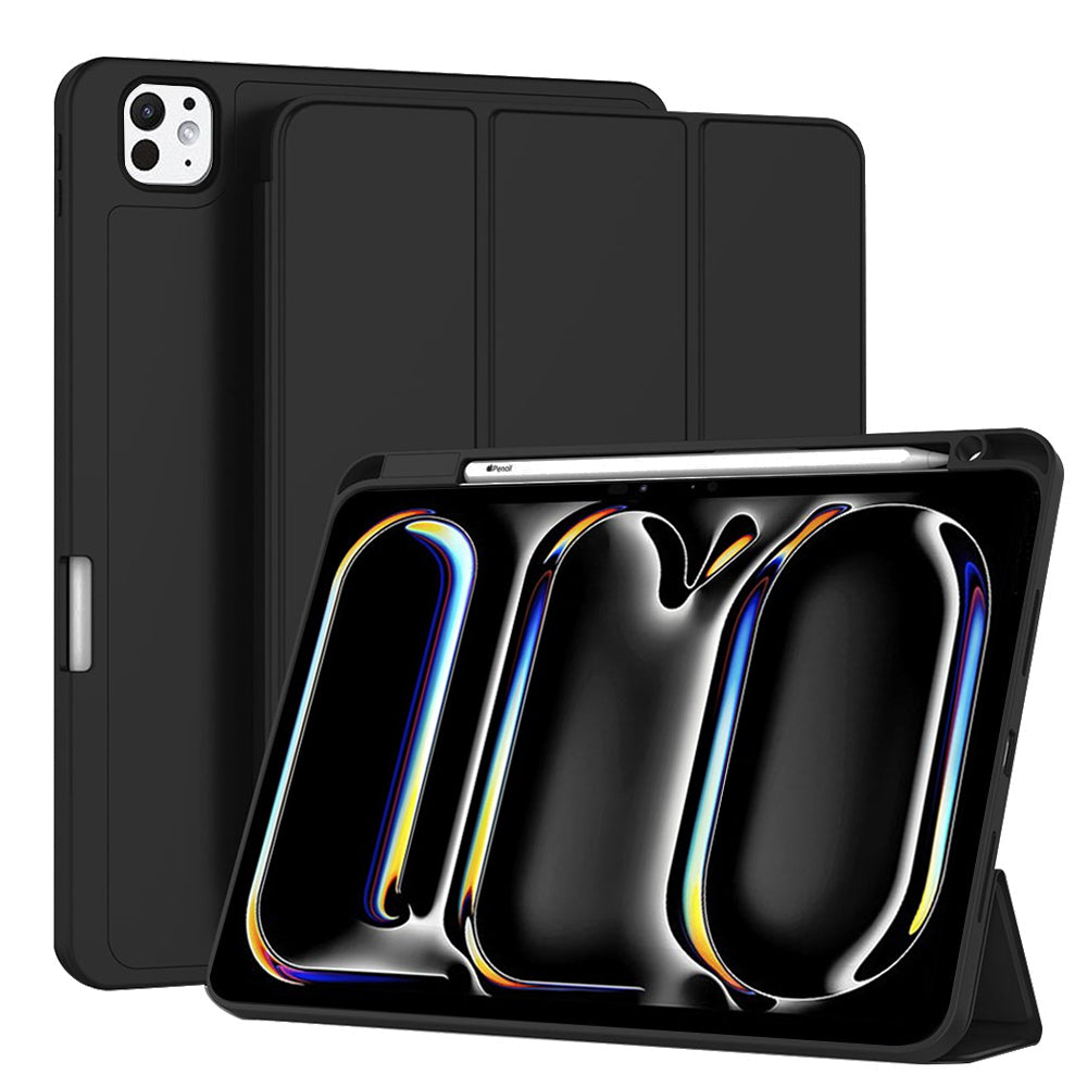 Techsuit - Flex Trifold (with Pencil Holder) - iPad Pro 11 (2024) / iPad Pro 11 (2025) - Black