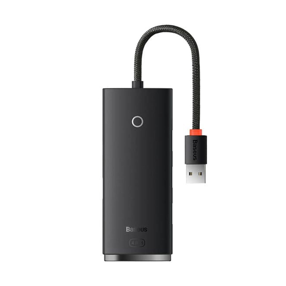 Baseus - Docking Station Lite Series (WKQX030001) - USB to 4x USB3.0, Type-C, 0.25m - Black